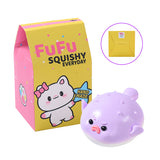 120g Purple Pufferfish Taba Squishy