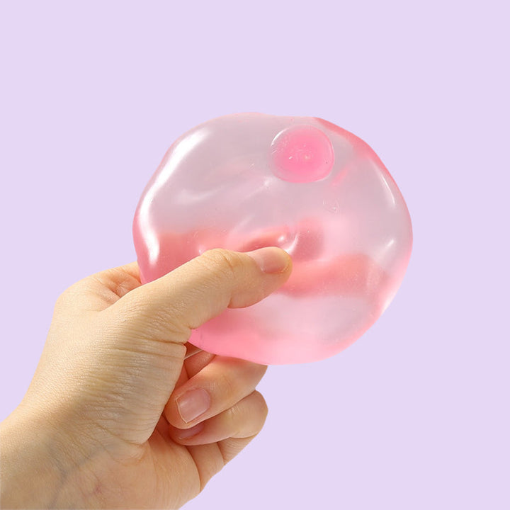 FUFUSQUISHY Pink Coconut Oil Stress Ball