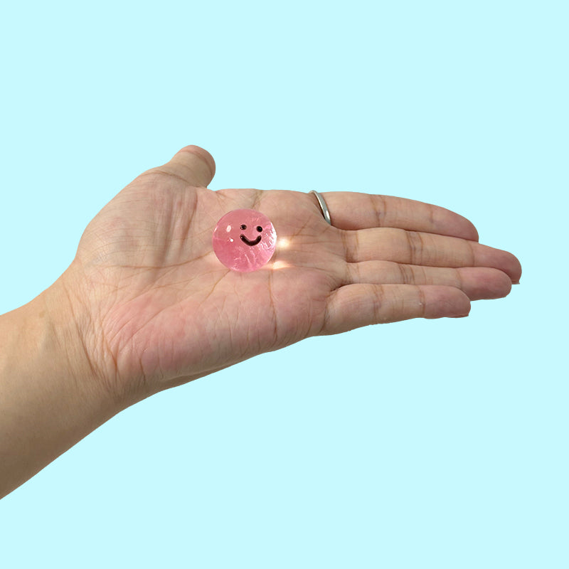 14PC Mini Crystal Smile Ball Taba Squishy