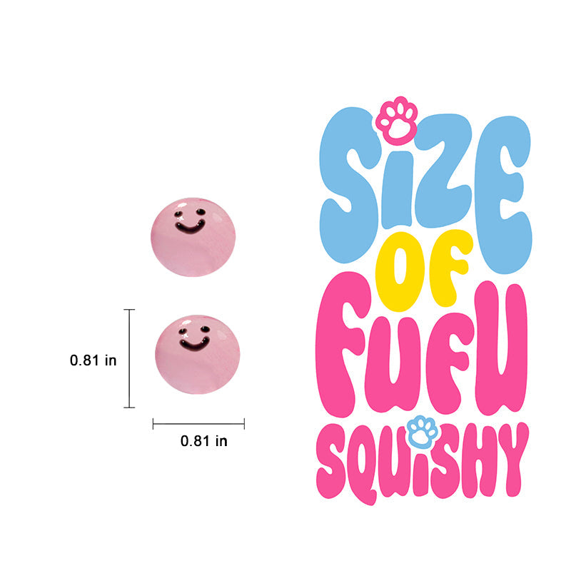 14PC Mini Crystal Smile Ball Taba Squishy