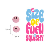 14PC Mini Crystal Smile Ball Taba Squishy