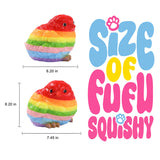 1600g Giant Rainbow Chicken Taba Squishy