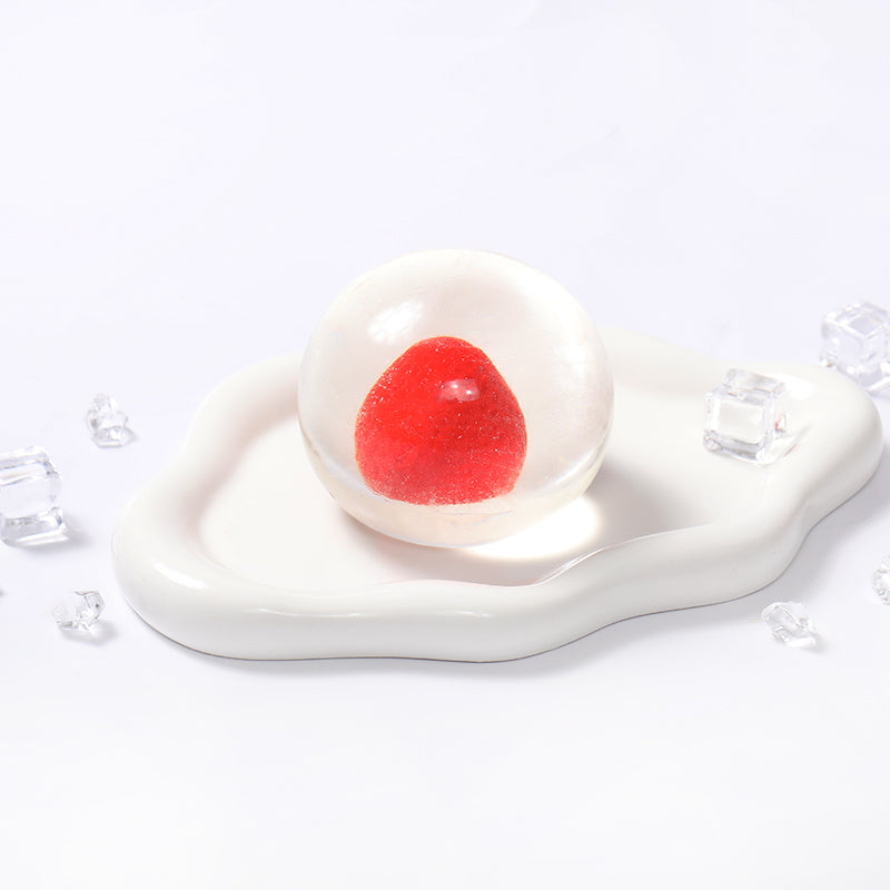 100g Strawberry Crystal Magic Ball Taba Squishy