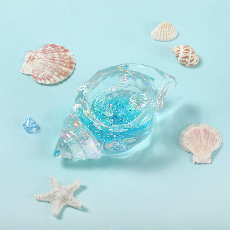 Blue Crystal Conch Taba Squishy