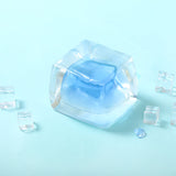 Crystal Blue Ice Cube Taba Squishy