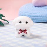 White Lovely Puppy Taba Squishy