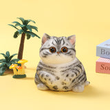 800g Giant Gray Stripes Cat Taba Squishy