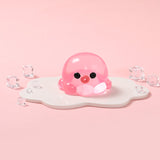 Crystal Pink Octopus Taba Squishy