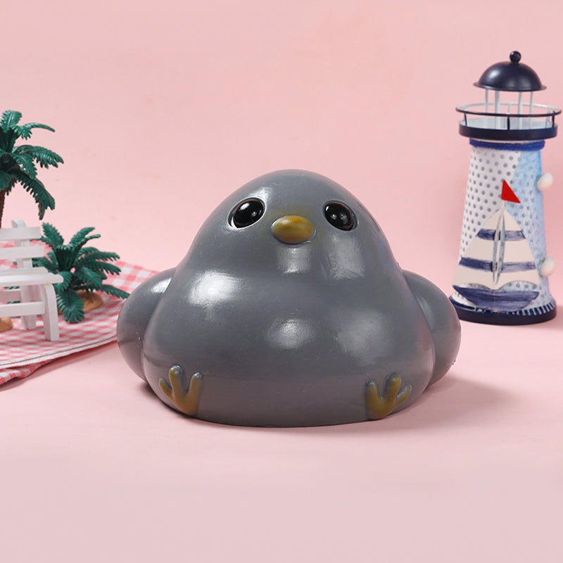 2100g Giant Gray Chicken Taba Squishy