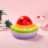 2100g Giant Rainbow Chicken Taba Squishy