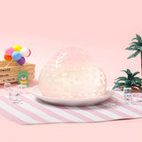 2100g Crystal Strawberry with Pink Top Taba Squishy