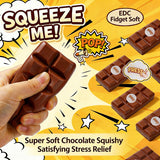 FUFUSQUISHY Chocolate EDC Squishies Fidget Toy fufu squishy