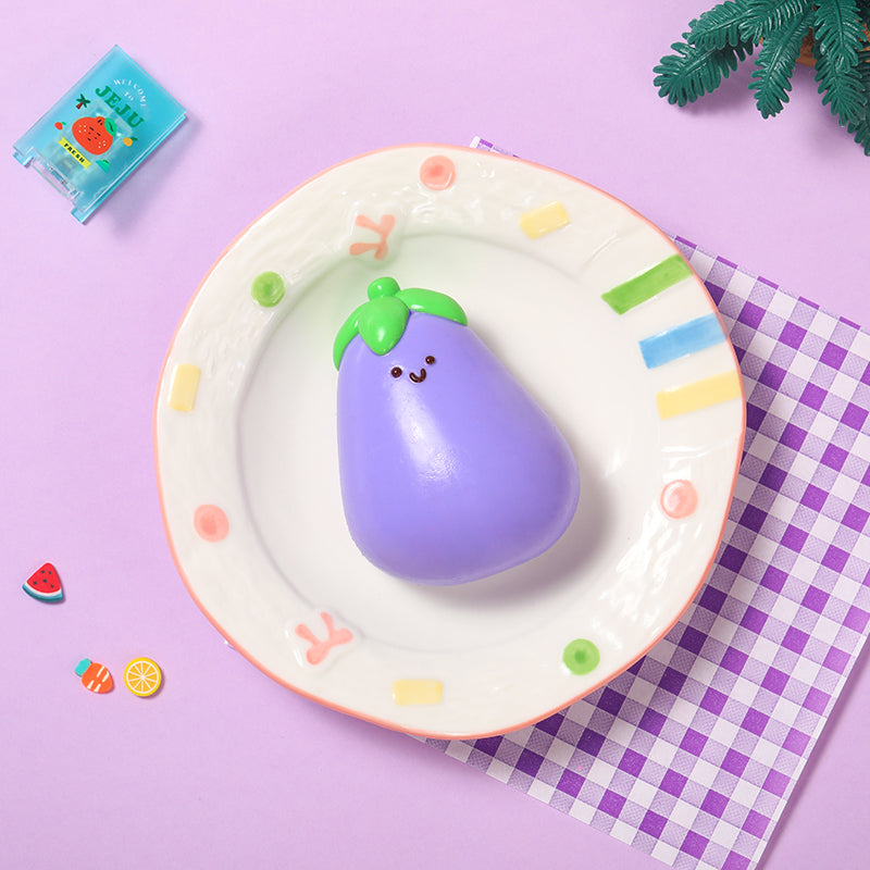 Eggplant Baby Taba Squishy