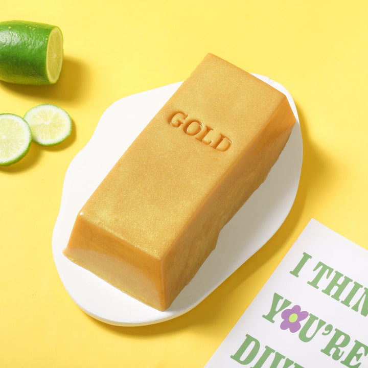 800g Gold Brick Squishy