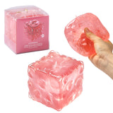 FUFUSQUISHY Jumbo Cheese Squishy Fidget Toy Stress Ball