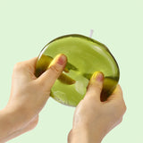 FUFUSQUISHY Crystal Green Apple Stress Ball