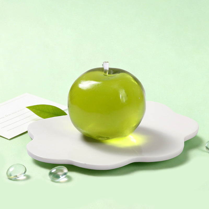FUFUSQUISHY Crystal Green Apple Stress Ball