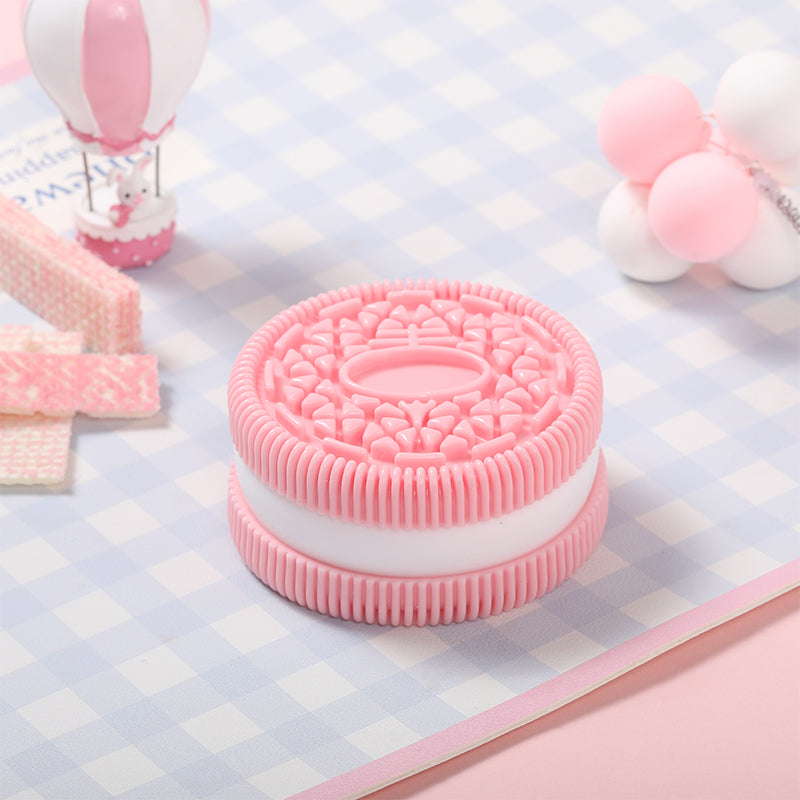 200g Pink Cookie Taba Squishy