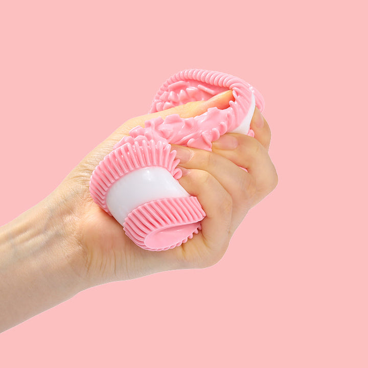 200g Pink Cookie Taba Squishy