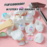 FUFUSQUISHY Cat Paw Squishy Dig Kit
