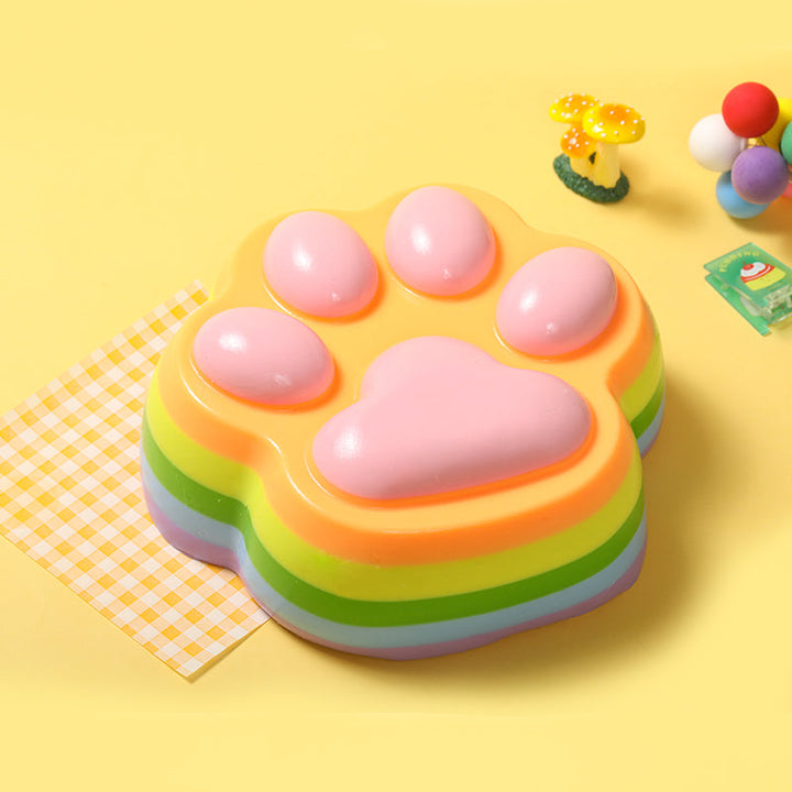 2100g Watermelon Gradient Paw Taba Squishy