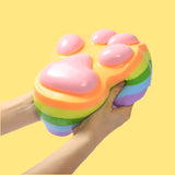 2100g Watermelon Gradient Paw Taba Squishy