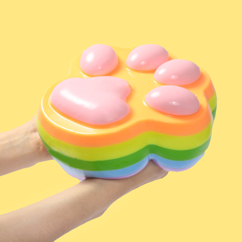 2100g Watermelon Gradient Paw Taba Squishy