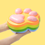 2100g Watermelon Gradient Paw Taba Squishy