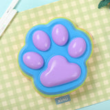 2100g Blue Base Multicolor Paw Taba Squishy