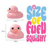 2100g Giant Rubber Pink Duck Taba Squishy