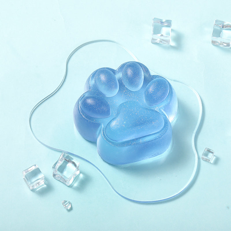 230g Crytal Blue Big Paw Taba Squishy