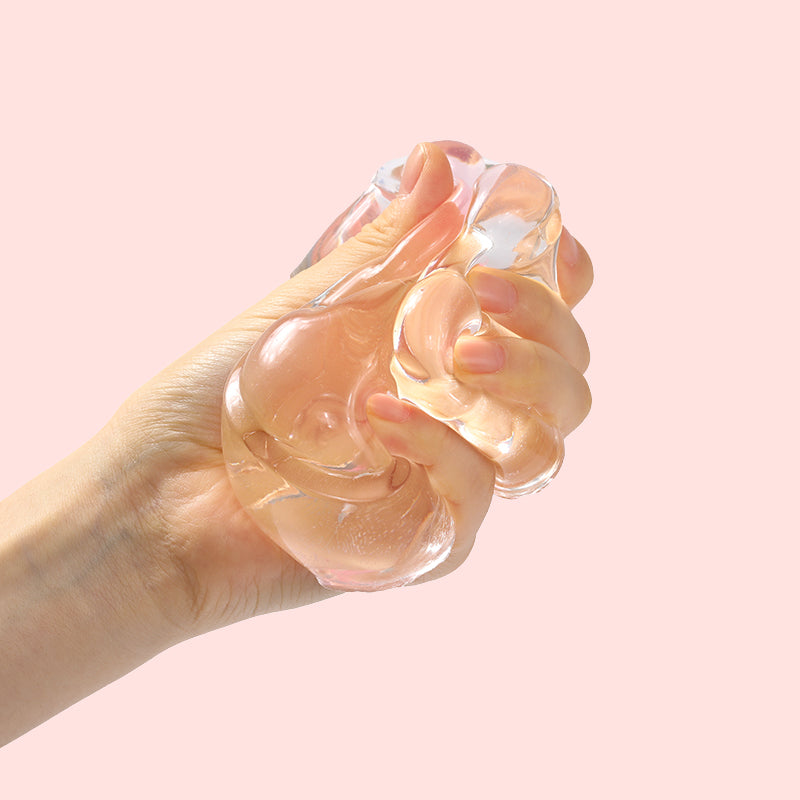 230g Crytal Pink Big Paw Taba Squishy