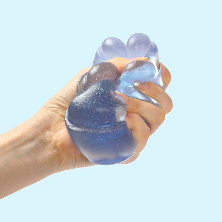 230g Crytal Blue Big Paw Taba Squishy