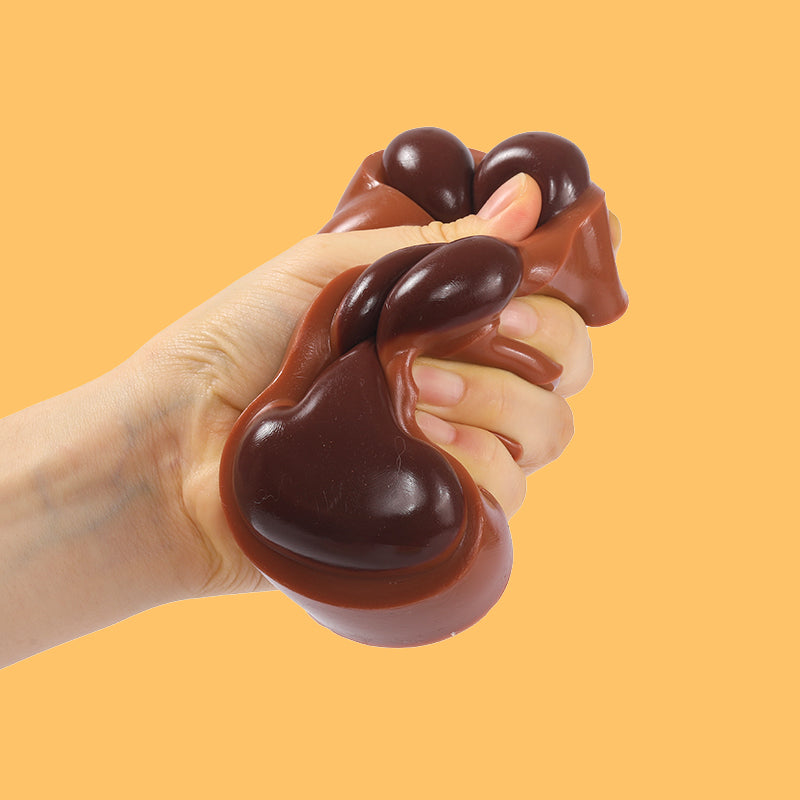 230g Chocolate Cat Paw Taba Squishy