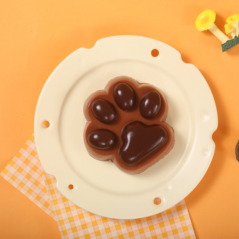 230g Chocolate Cat Paw Taba Squishy