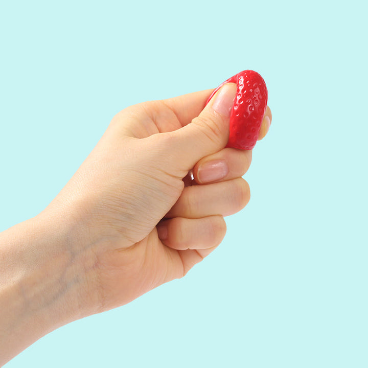 24pc Mini Colorful Strawberry Taba Squishy