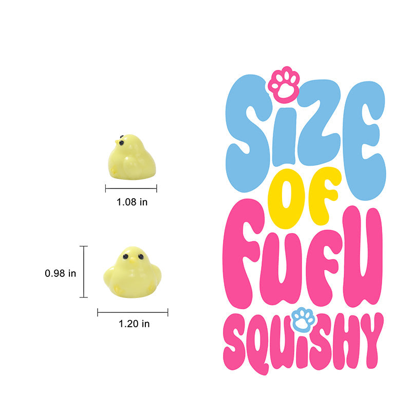 24pc Mini Colorful Chicken Taba Squishy