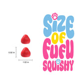 24pc Mini Colorful Strawberry Taba Squishy