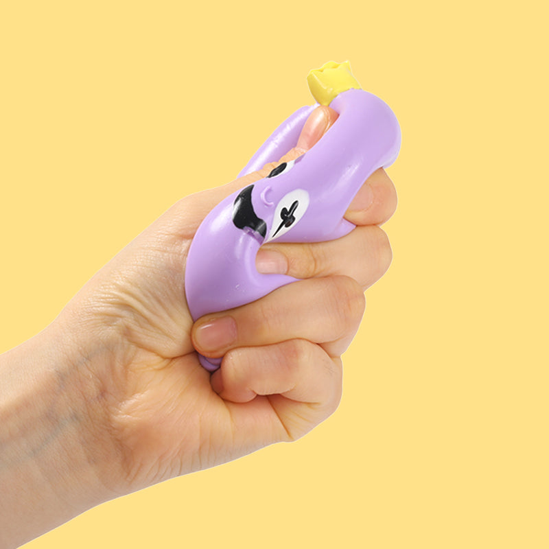 Cartoon Purple Man Taba Squishy