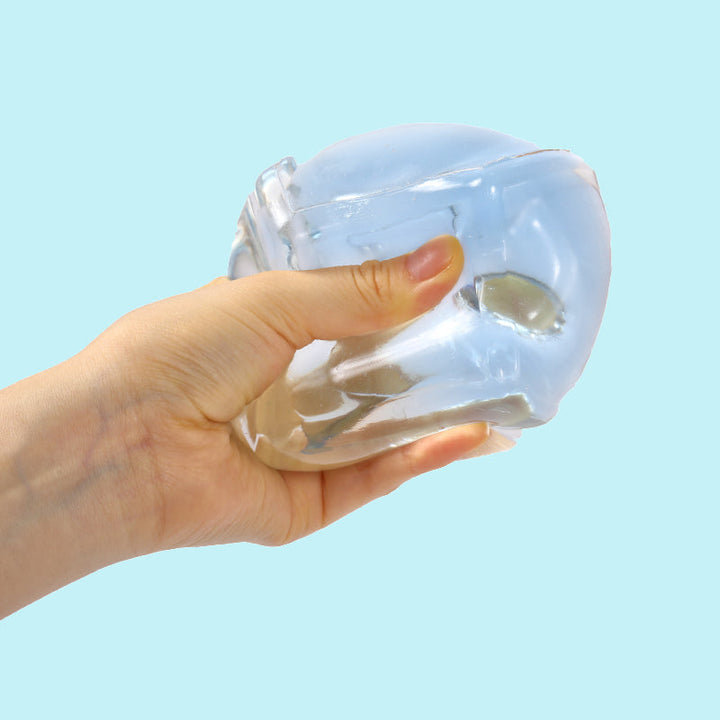 Crystal Blue Ice Cube Taba Squishy