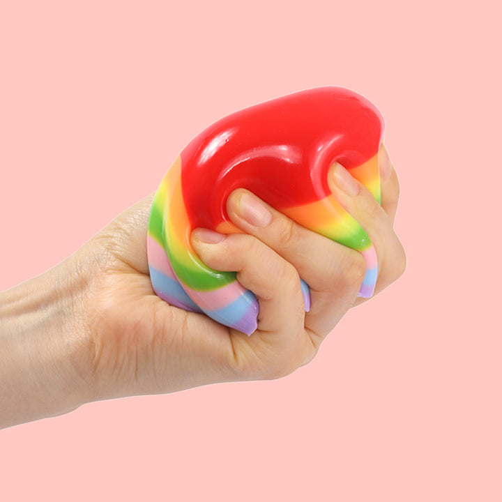 185g Rainbow Star Taba Squishy