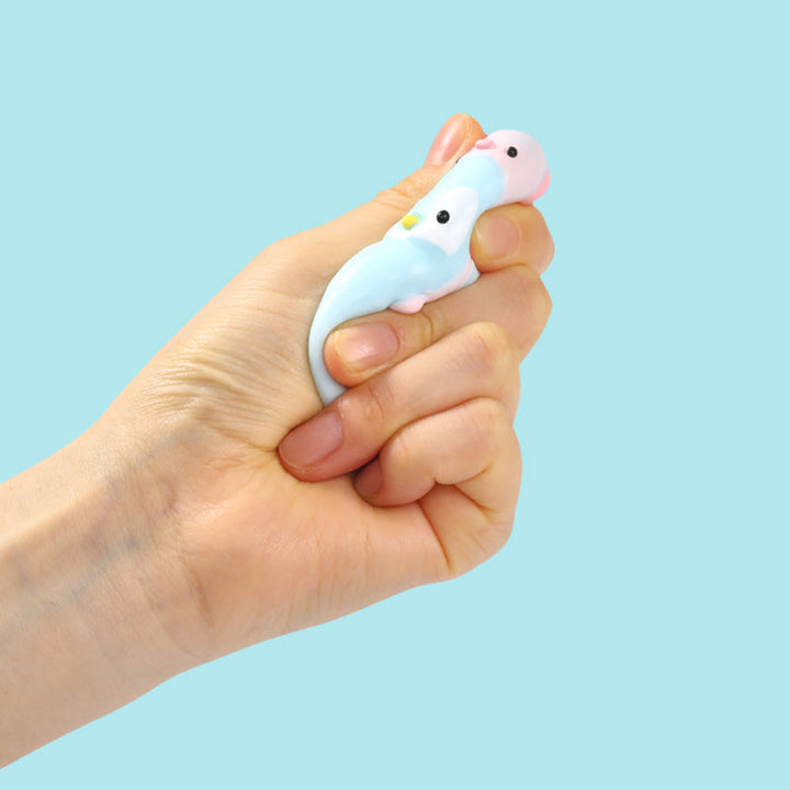 Cute Little Pig Head Penguin Taba Squishy