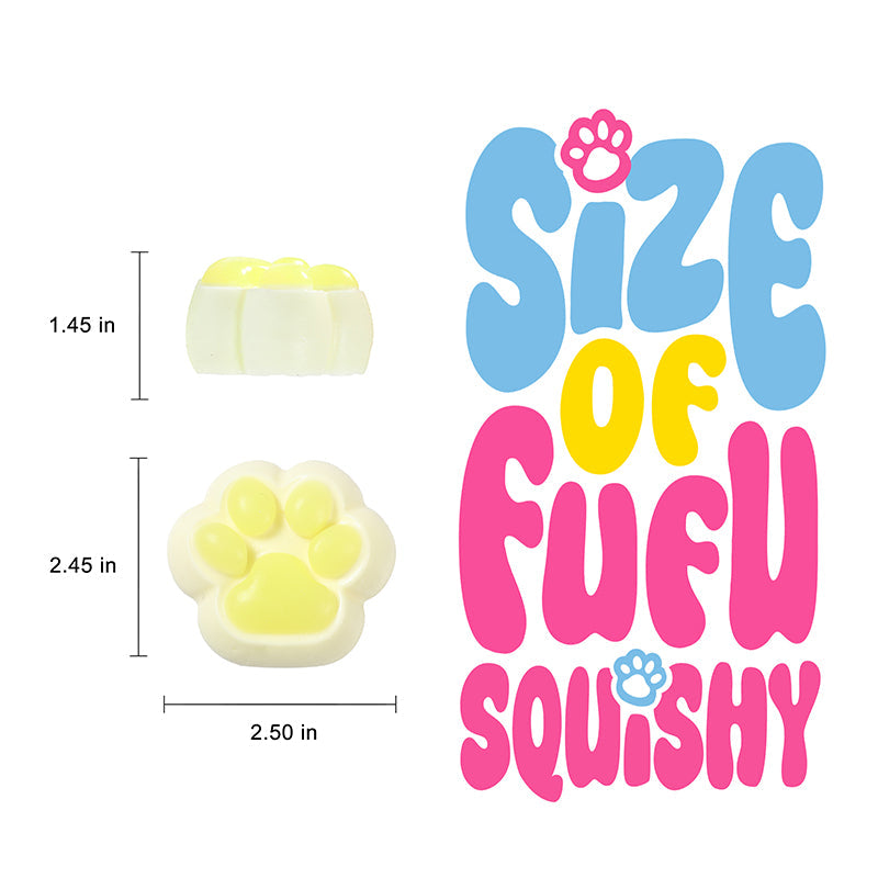 Green Grape Cat Paw Taba Squishy