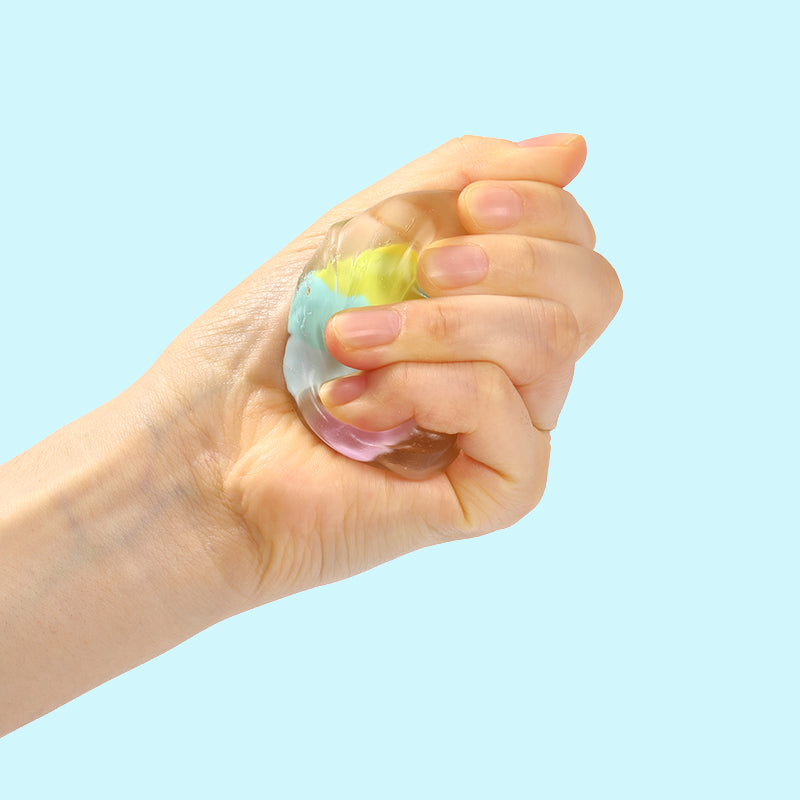 Rainbow Crystal Cube Taba Squishy