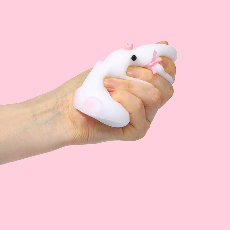 White Cute Little Pig Squishy