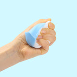 Blue and White Kneading Pudding Taba Squishy