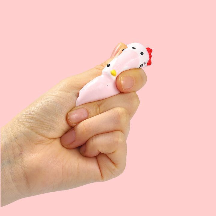 Cute Little Kt Head Penguin Taba Squishy