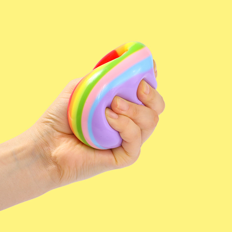 100g Rainbow Multilayer Ball Taba Squishy