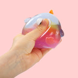 200g Crystal Rainbow Fat Chicken Taba Squishy
