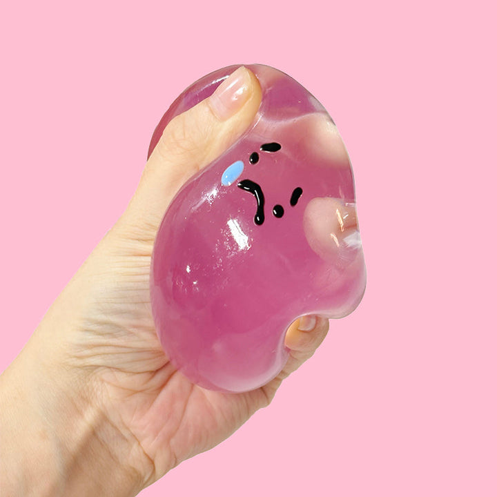 100g Crystal Purple Sad Magic Ball Taba Squishy